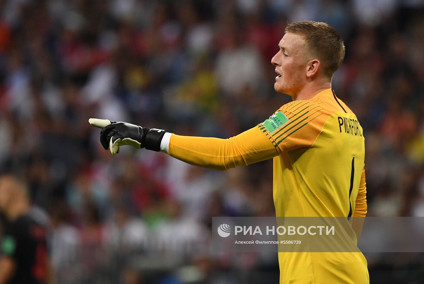 Футбол. ЧМ-2018. Матч Хорватия - Англия