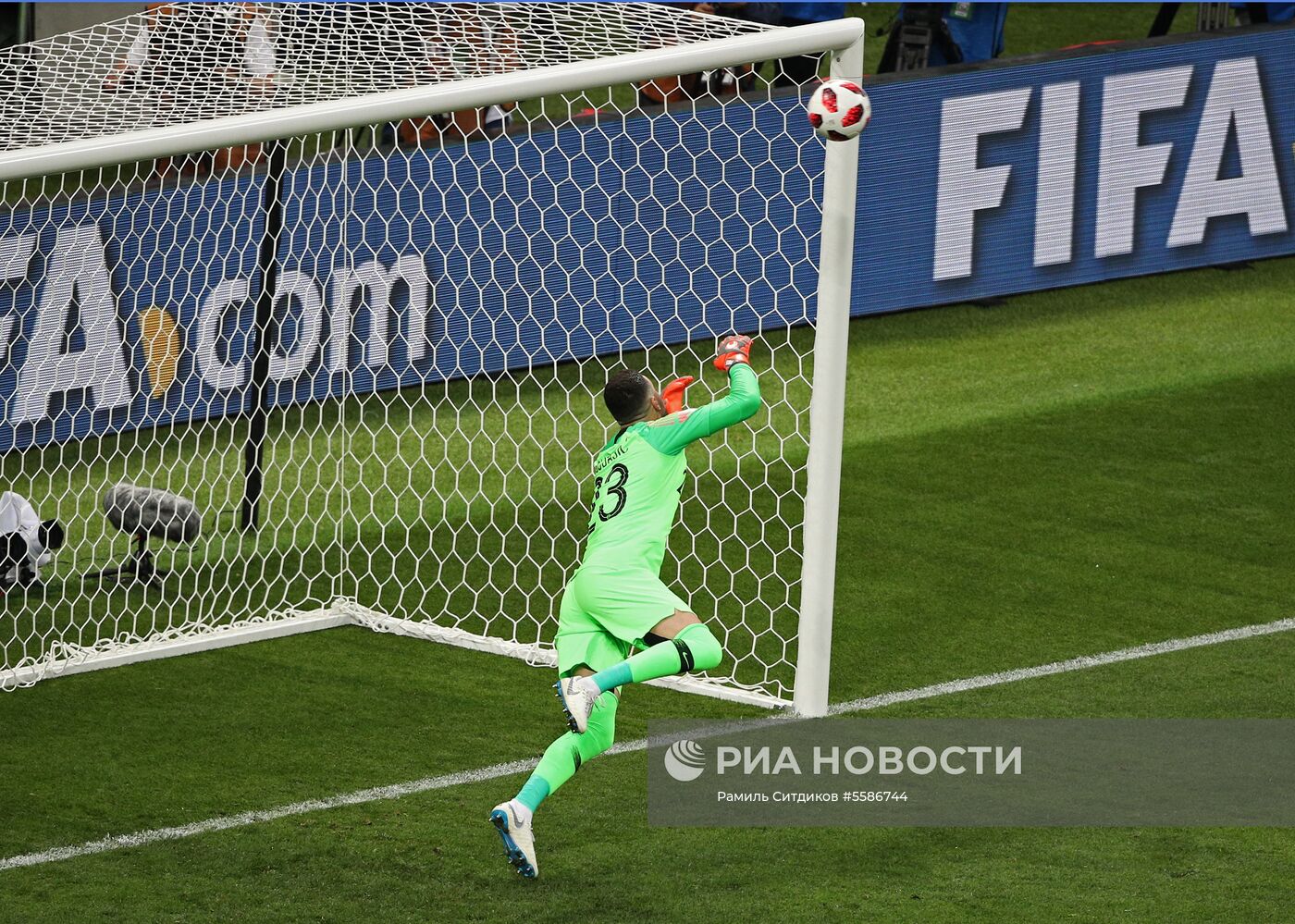 Футбол. ЧМ-2018. Матч Хорватия - Англия