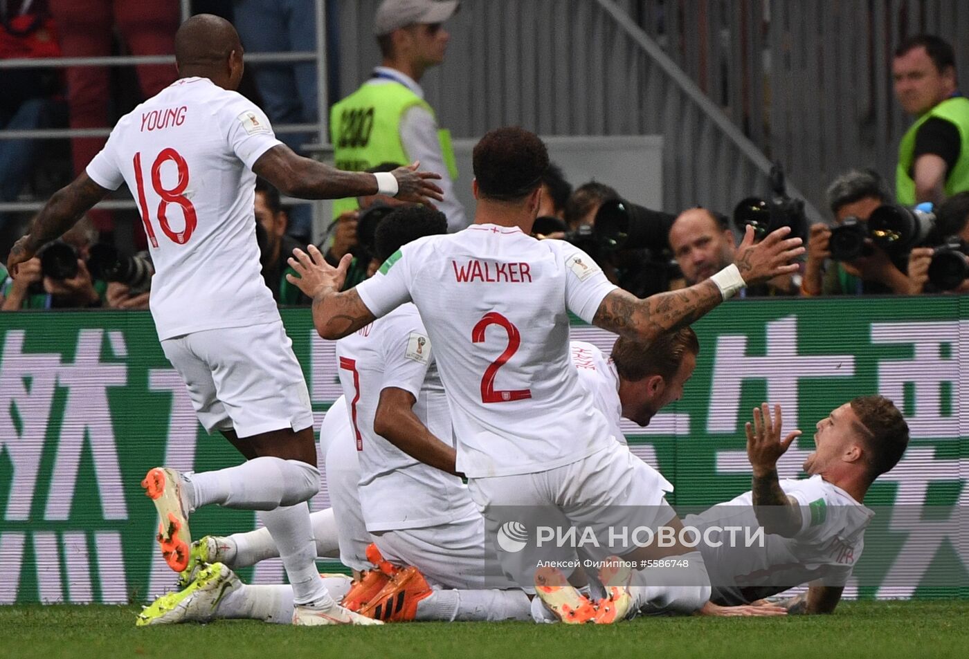 Футбол. ЧМ-2018. Матч Хорватия - Англия