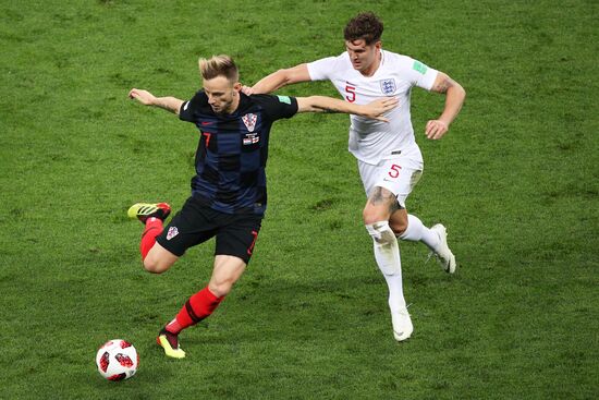 Футбол. ЧМ-2018. Матч Хорватия - Англия 