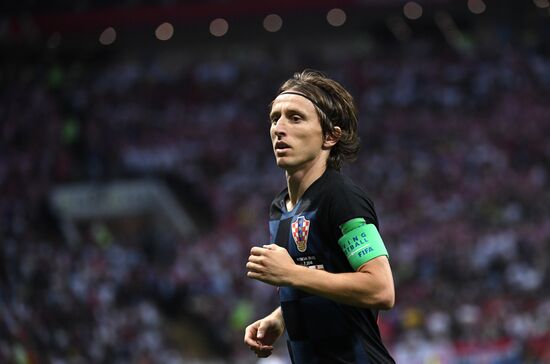 Футбол. ЧМ-2018. Матч Хорватия - Англия 