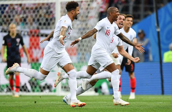 Футбол. ЧМ-2018. Матч Хорватия - Англия