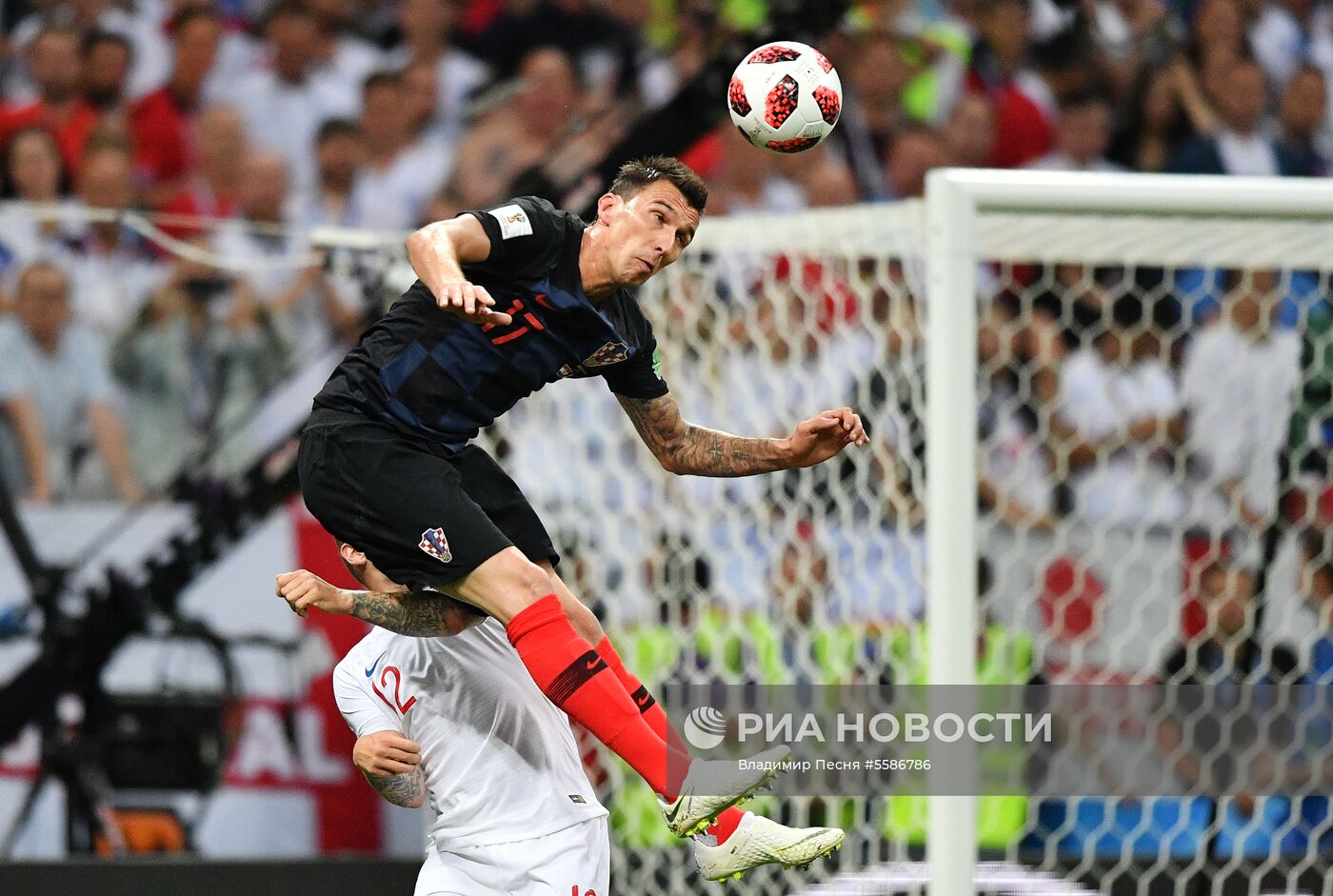 Футбол. ЧМ-2018. Матч Хорватия - Англия