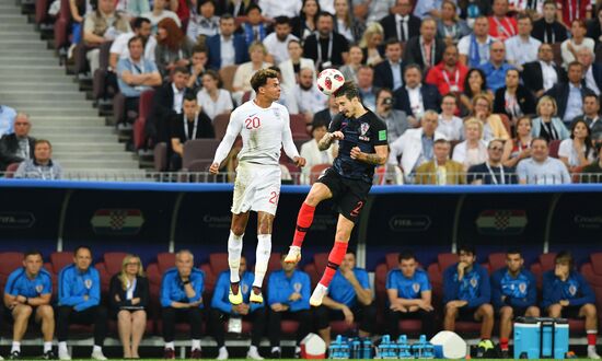 Футбол. ЧМ-2018. Матч Хорватия - Англия