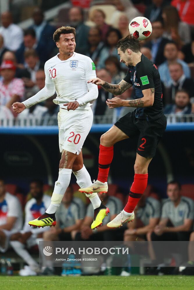 Футбол. ЧМ-2018. Матч Хорватия - Англия