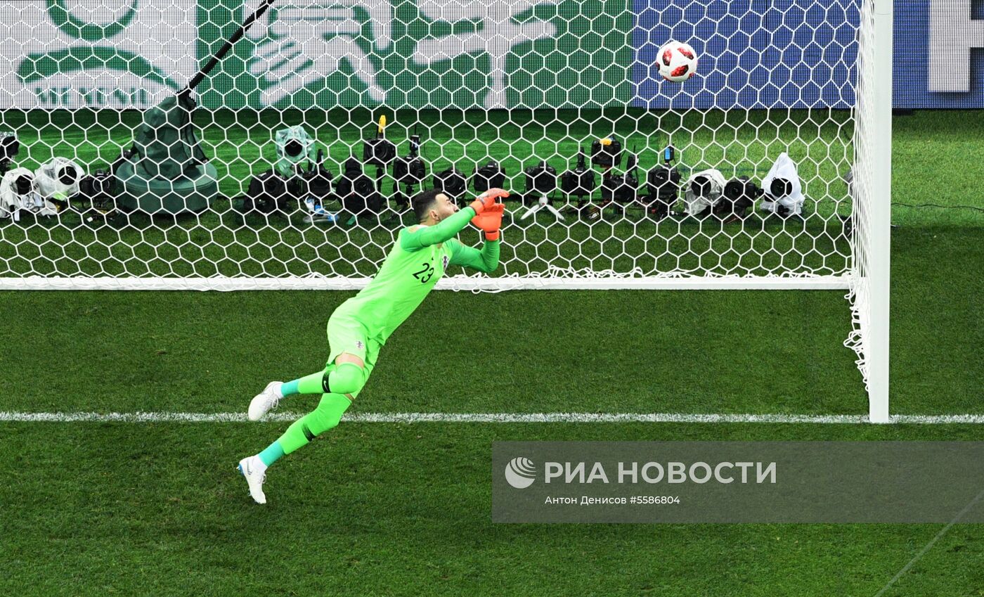 Футбол. ЧМ-2018. Матч Хорватия - Англия