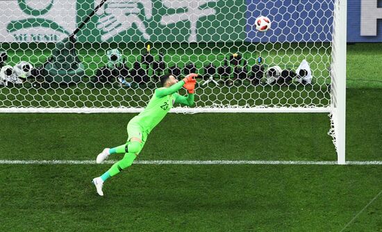 Футбол. ЧМ-2018. Матч Хорватия - Англия 