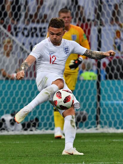 Футбол. ЧМ-2018. Матч Хорватия - Англия