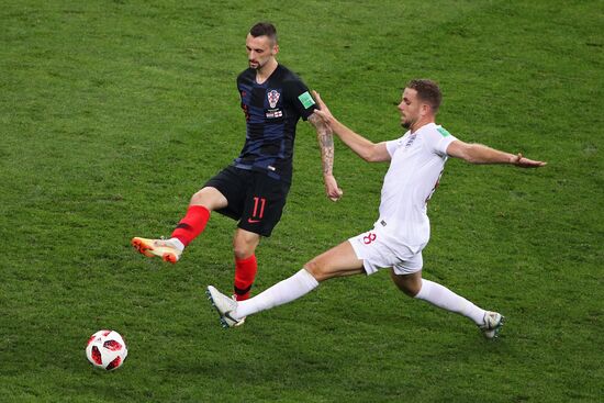 Футбол. ЧМ-2018. Матч Хорватия - Англия 