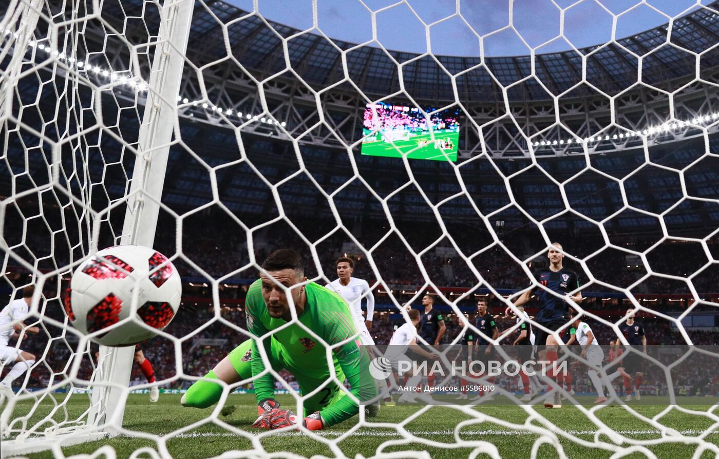 Футбол. ЧМ-2018. Матч Хорватия - Англия