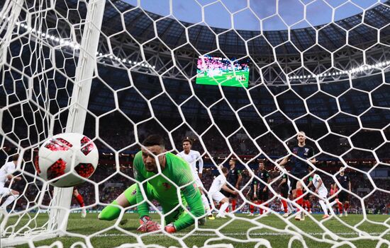 Футбол. ЧМ-2018. Матч Хорватия - Англия 