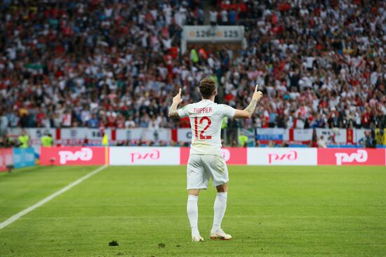 Футбол. ЧМ-2018. Матч Хорватия - Англия 