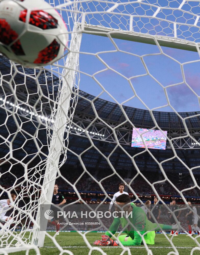 Футбол. ЧМ-2018. Матч Хорватия - Англия