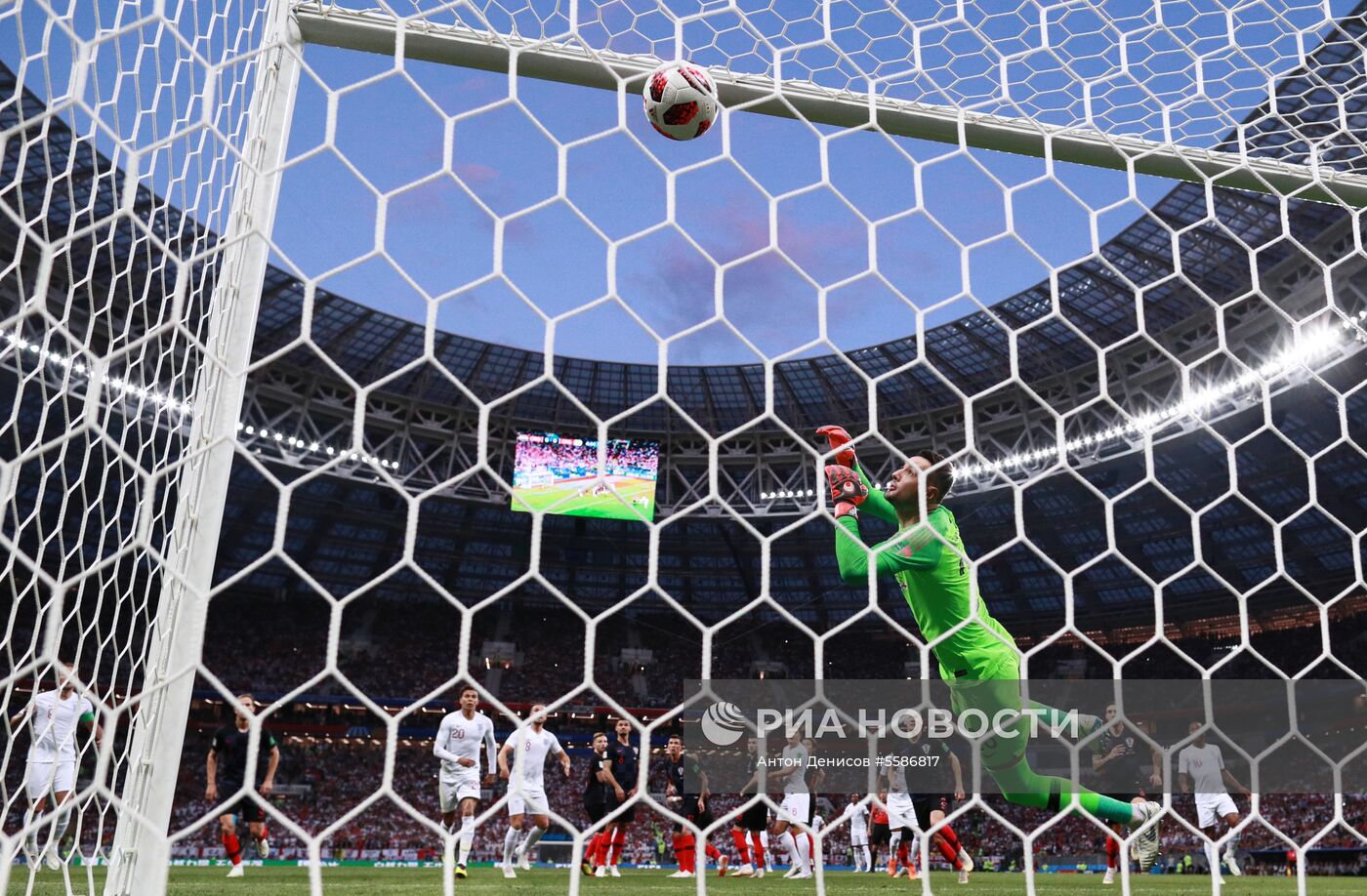 Футбол. ЧМ-2018. Матч Хорватия - Англия