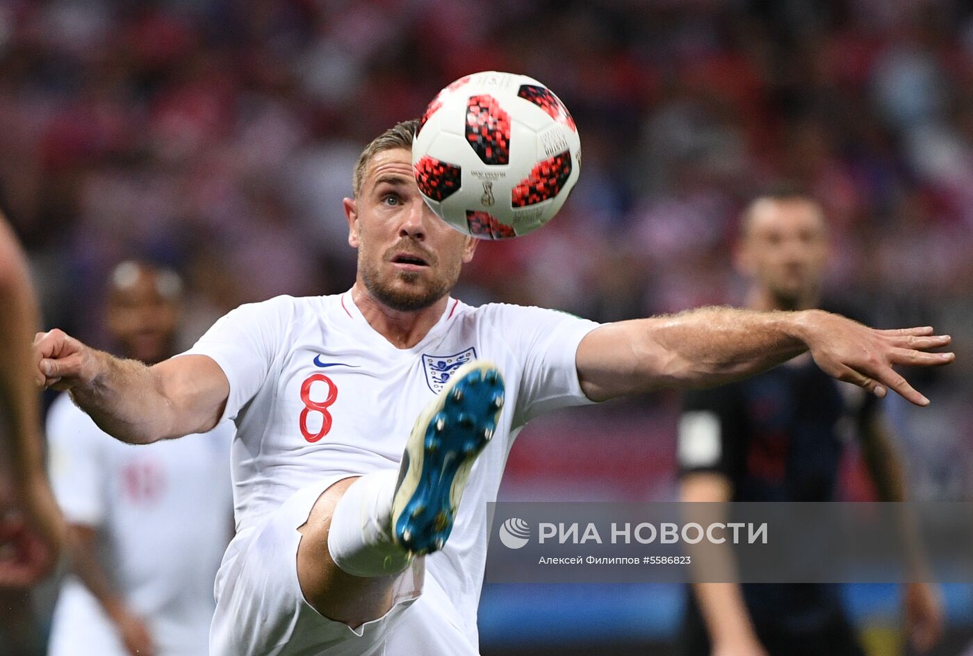 Футбол. ЧМ-2018. Матч Хорватия - Англия