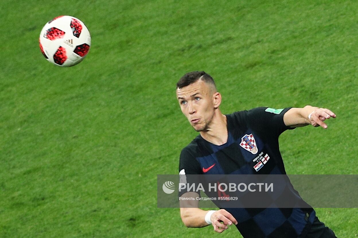 Футбол. ЧМ-2018. Матч Хорватия - Англия