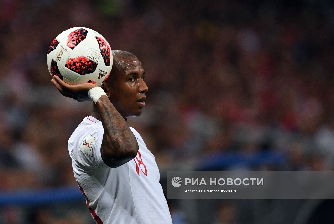 Футбол. ЧМ-2018. Матч Хорватия - Англия 