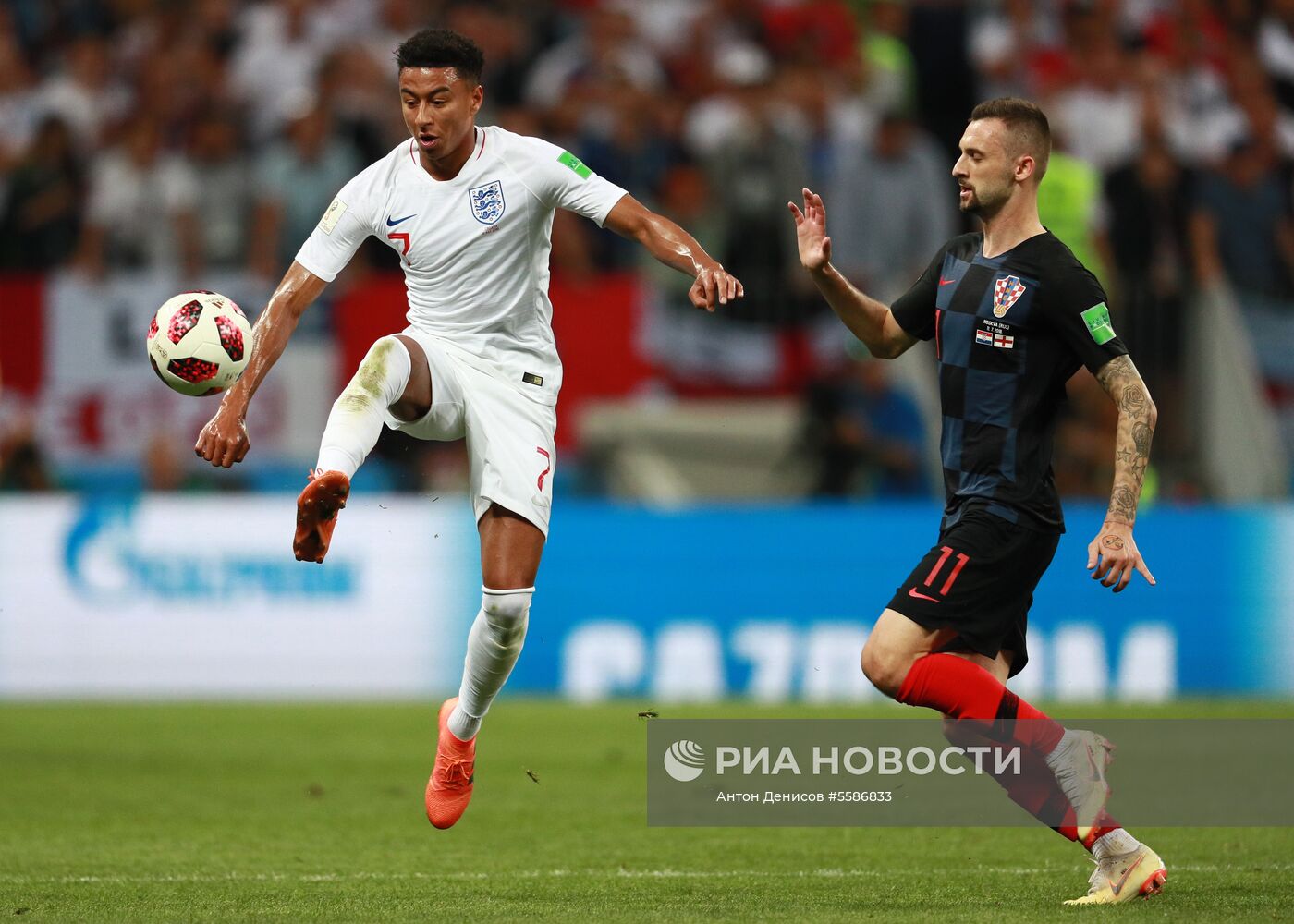 Футбол. ЧМ-2018. Матч Хорватия - Англия