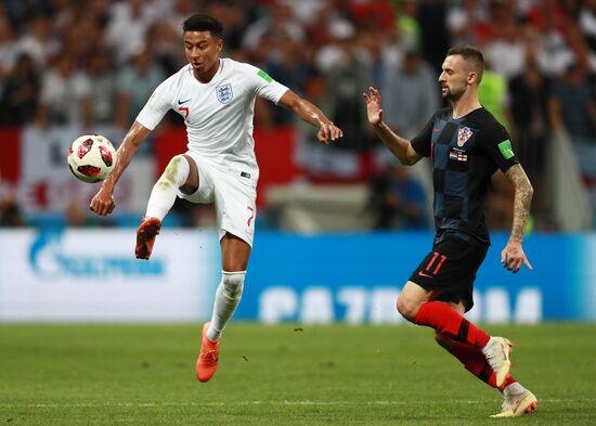 Футбол. ЧМ-2018. Матч Хорватия - Англия 