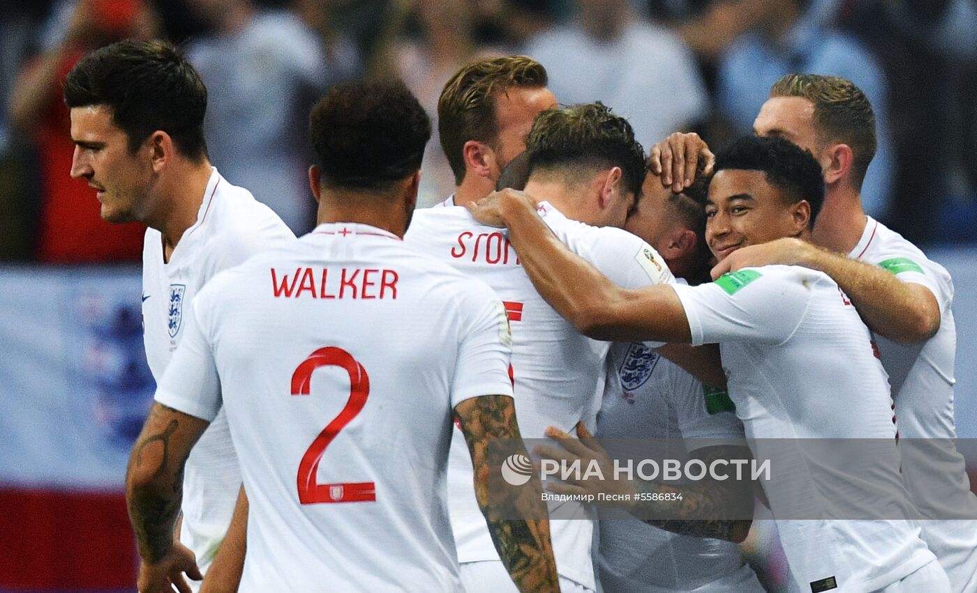Футбол. ЧМ-2018. Матч Хорватия - Англия