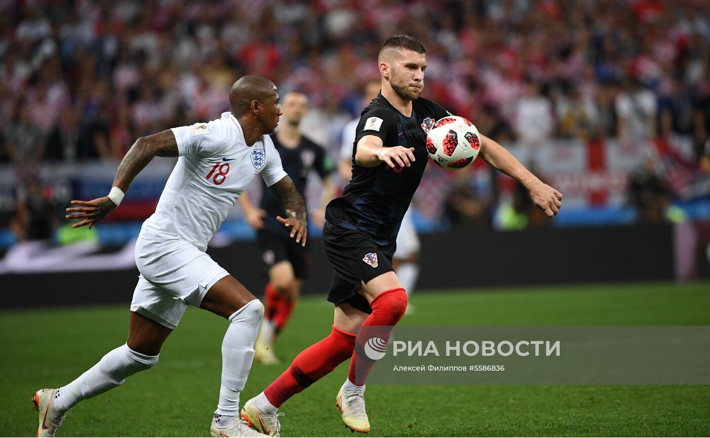 Футбол. ЧМ-2018. Матч Хорватия - Англия