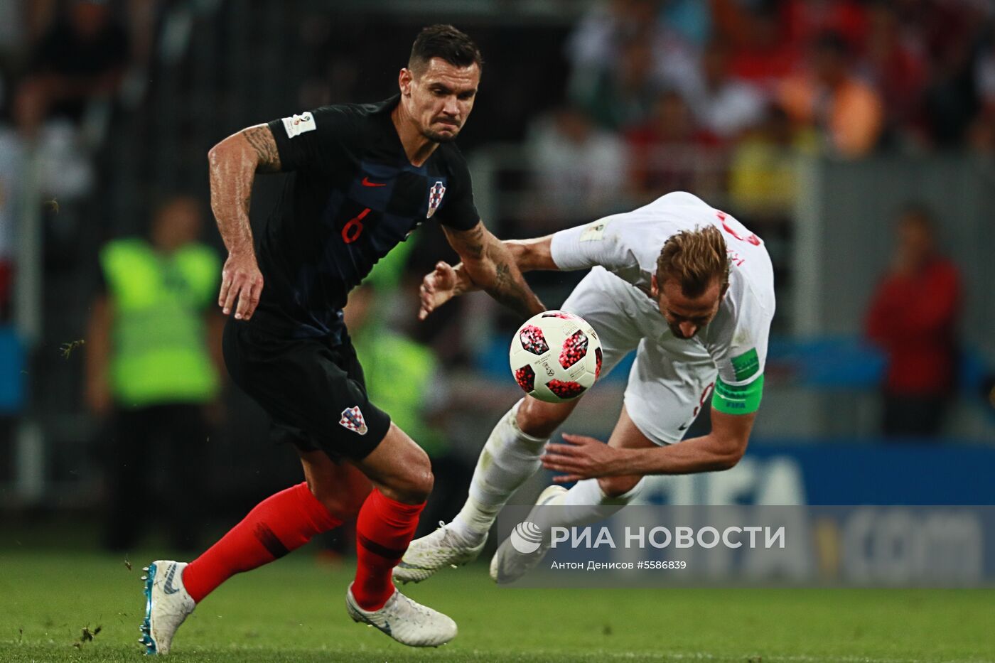 Футбол. ЧМ-2018. Матч Хорватия - Англия