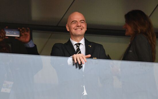 Футбол. ЧМ-2018. Матч Хорватия - Англия