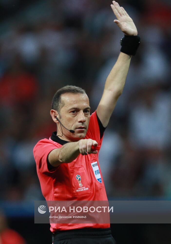 Футбол. ЧМ-2018. Матч Хорватия - Англия