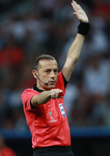 Футбол. ЧМ-2018. Матч Хорватия - Англия 