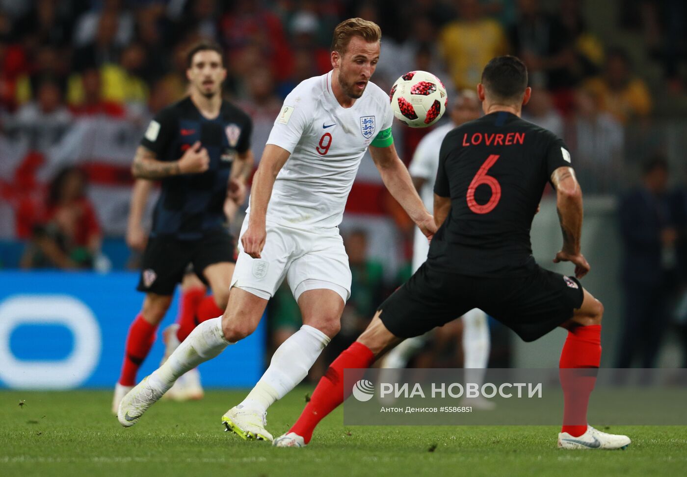 Футбол. ЧМ-2018. Матч Хорватия - Англия