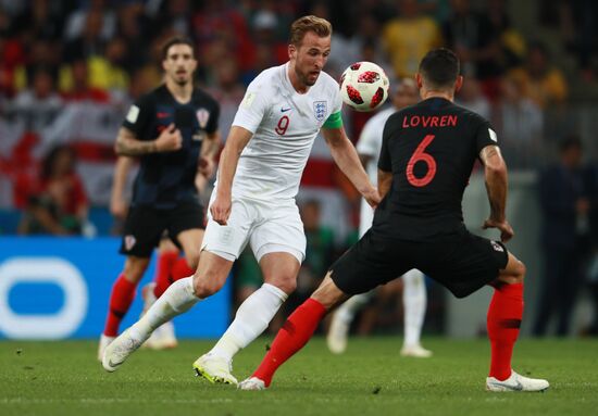 Футбол. ЧМ-2018. Матч Хорватия - Англия 