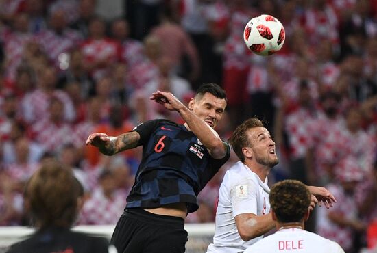 Футбол. ЧМ-2018. Матч Хорватия - Англия 