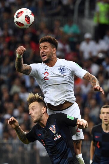 Футбол. ЧМ-2018. Матч Хорватия - Англия 