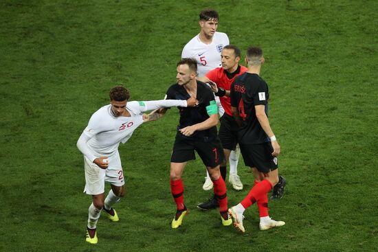 Футбол. ЧМ-2018. Матч Хорватия - Англия 