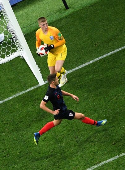 Футбол. ЧМ-2018. Матч Хорватия - Англия 