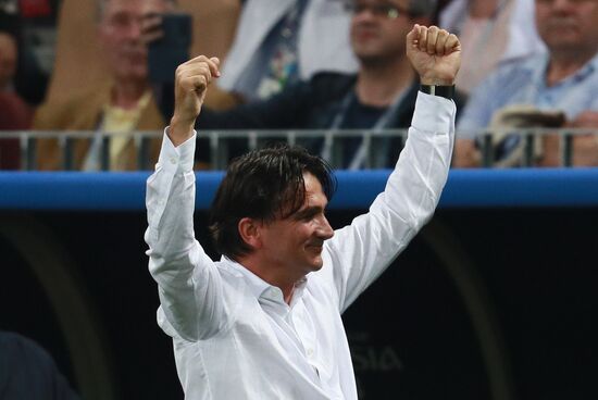 Футбол. ЧМ-2018. Матч Хорватия - Англия 