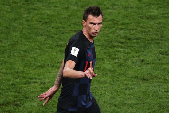 Футбол. ЧМ-2018. Матч Хорватия - Англия 