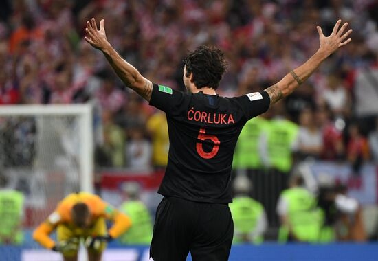 Футбол. ЧМ-2018. Матч Хорватия - Англия 