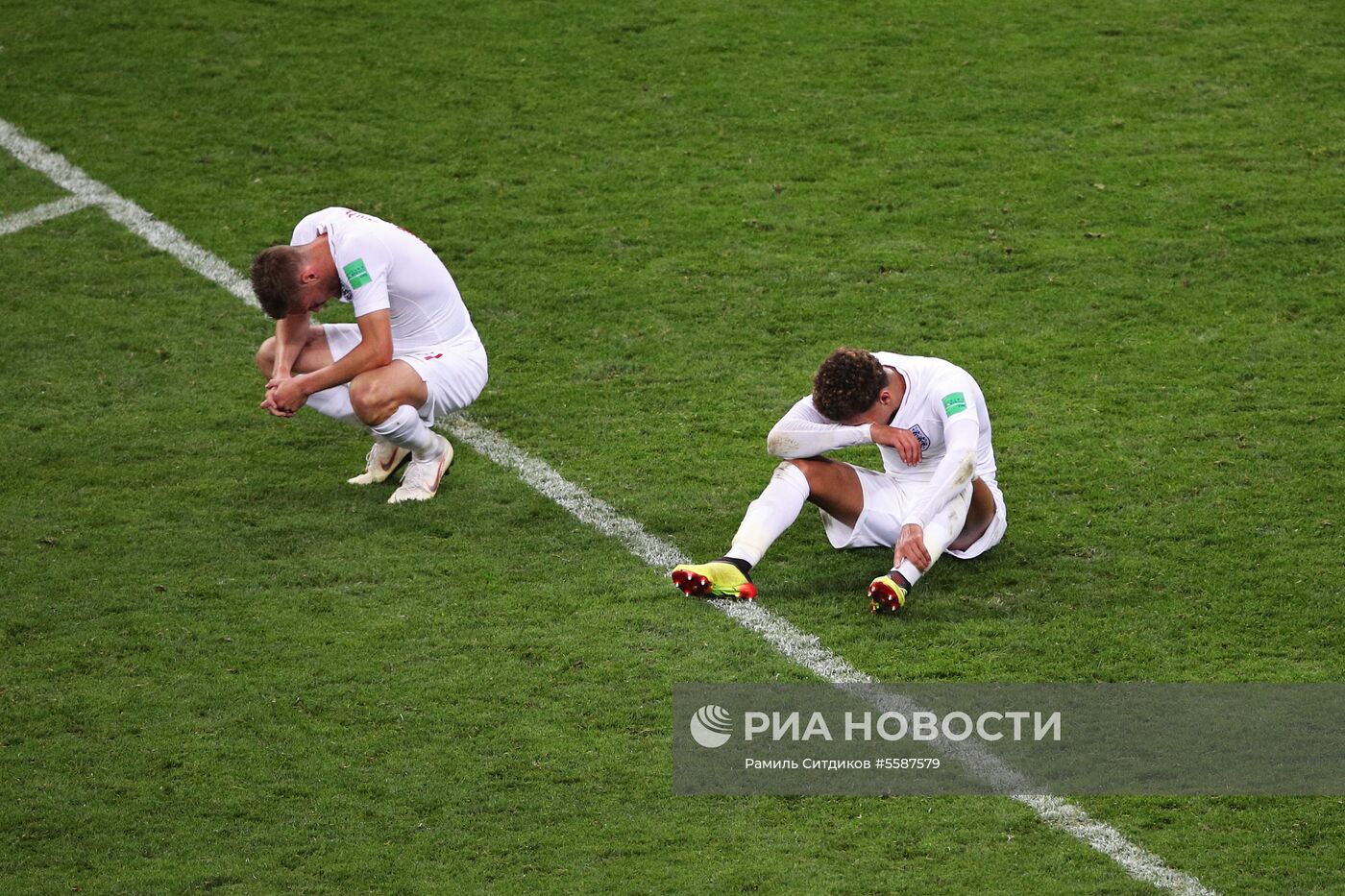 Футбол. ЧМ-2018. Матч Хорватия - Англия