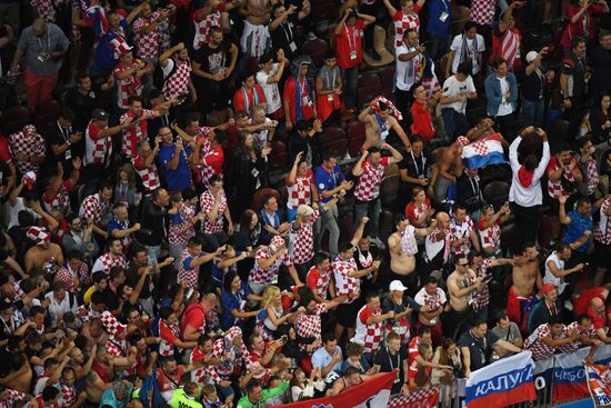 Футбол. ЧМ-2018. Матч Хорватия - Англия 