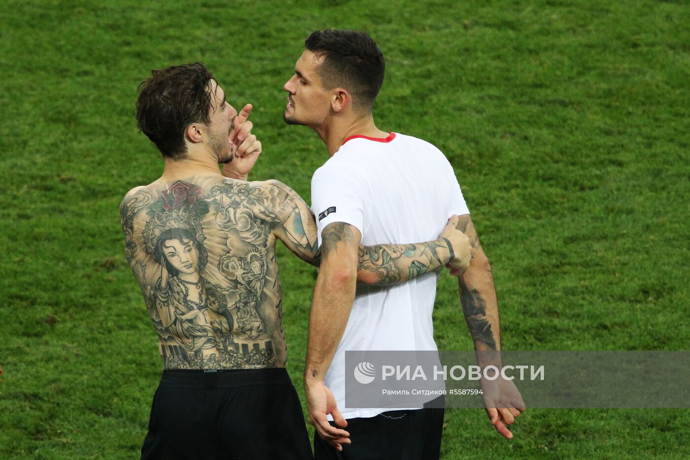 Футбол. ЧМ-2018. Матч Хорватия - Англия