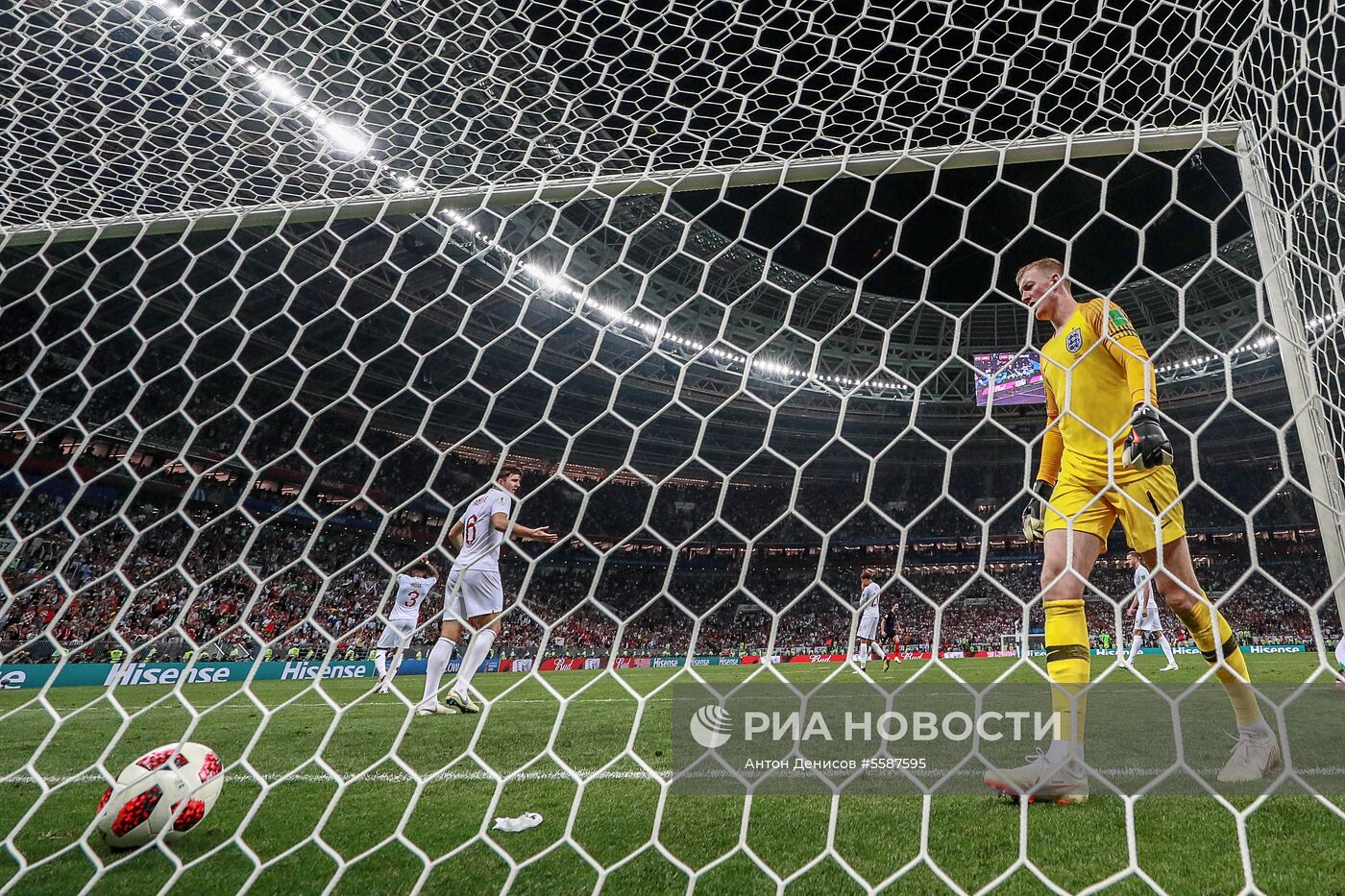 Футбол. ЧМ-2018. Матч Хорватия - Англия