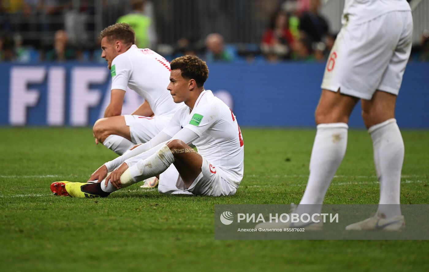 Футбол. ЧМ-2018. Матч Хорватия - Англия