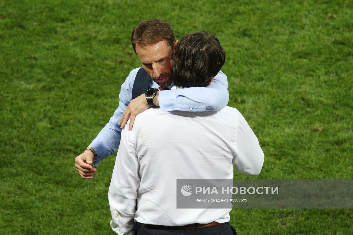 Футбол. ЧМ-2018. Матч Хорватия - Англия