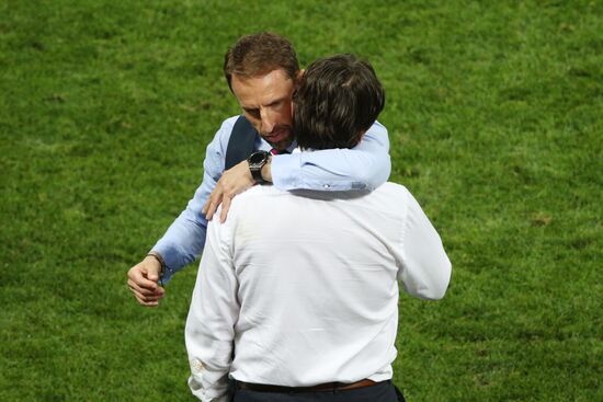 Футбол. ЧМ-2018. Матч Хорватия - Англия 