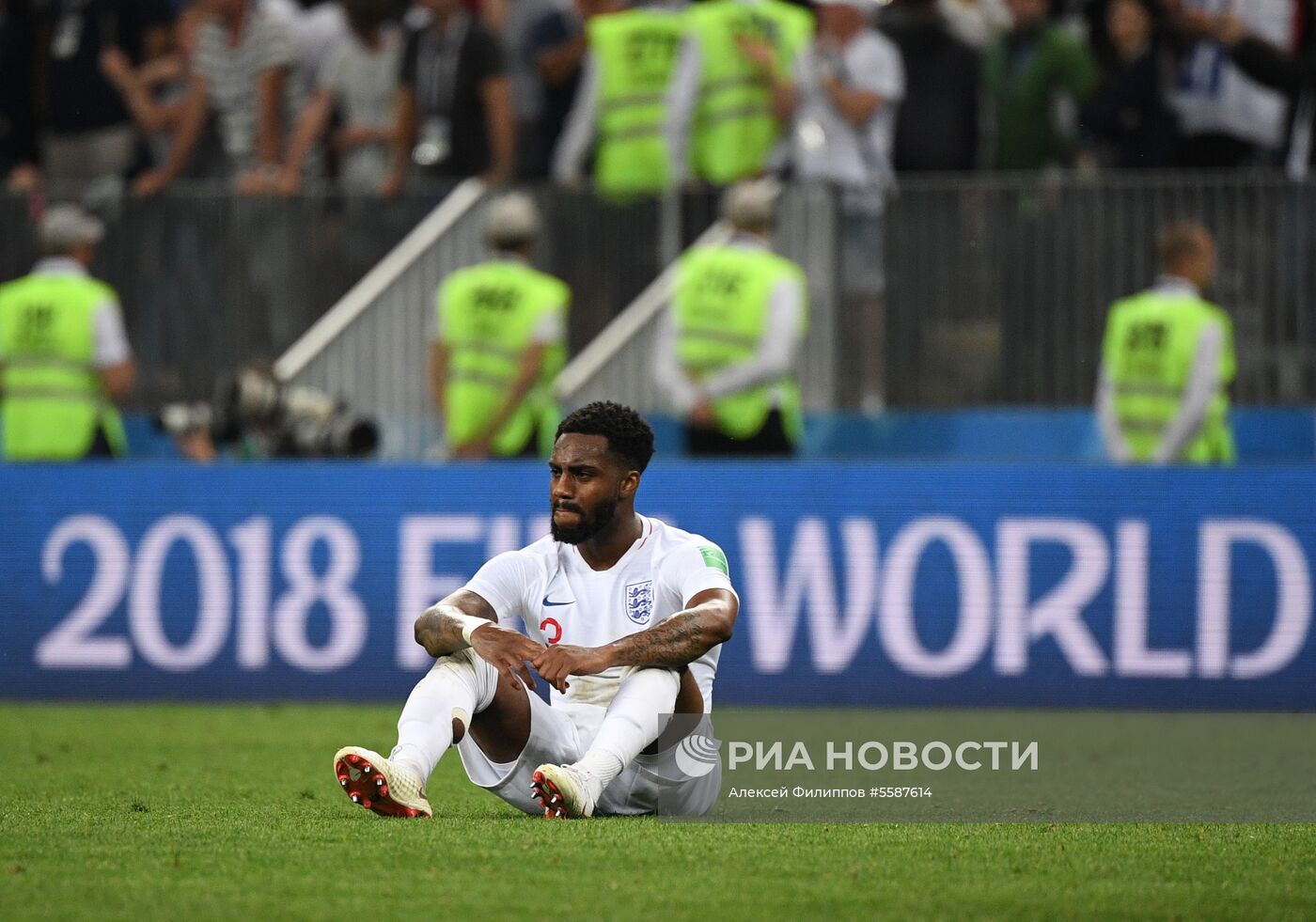 Футбол. ЧМ-2018. Матч Хорватия - Англия
