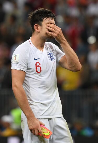 Футбол. ЧМ-2018. Матч Хорватия - Англия 