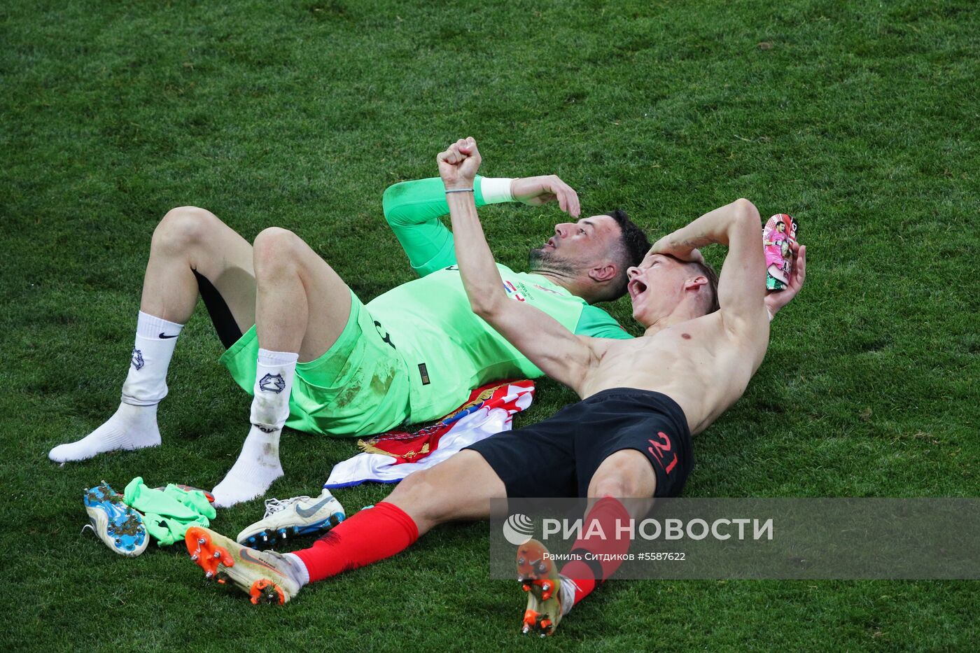 Футбол. ЧМ-2018. Матч Хорватия - Англия