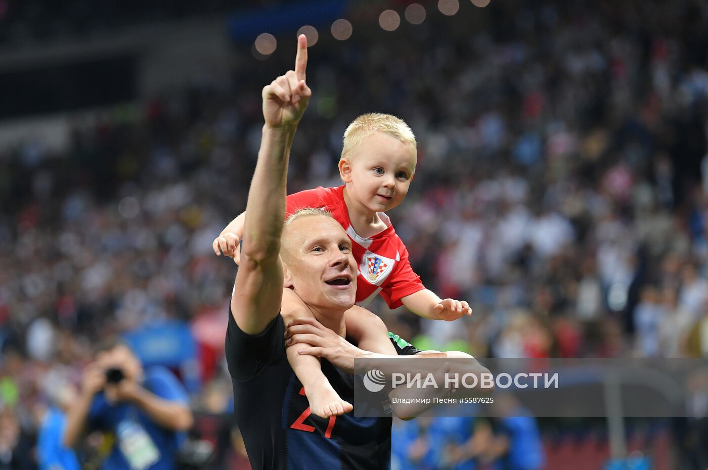 Футбол. ЧМ-2018. Матч Хорватия - Англия