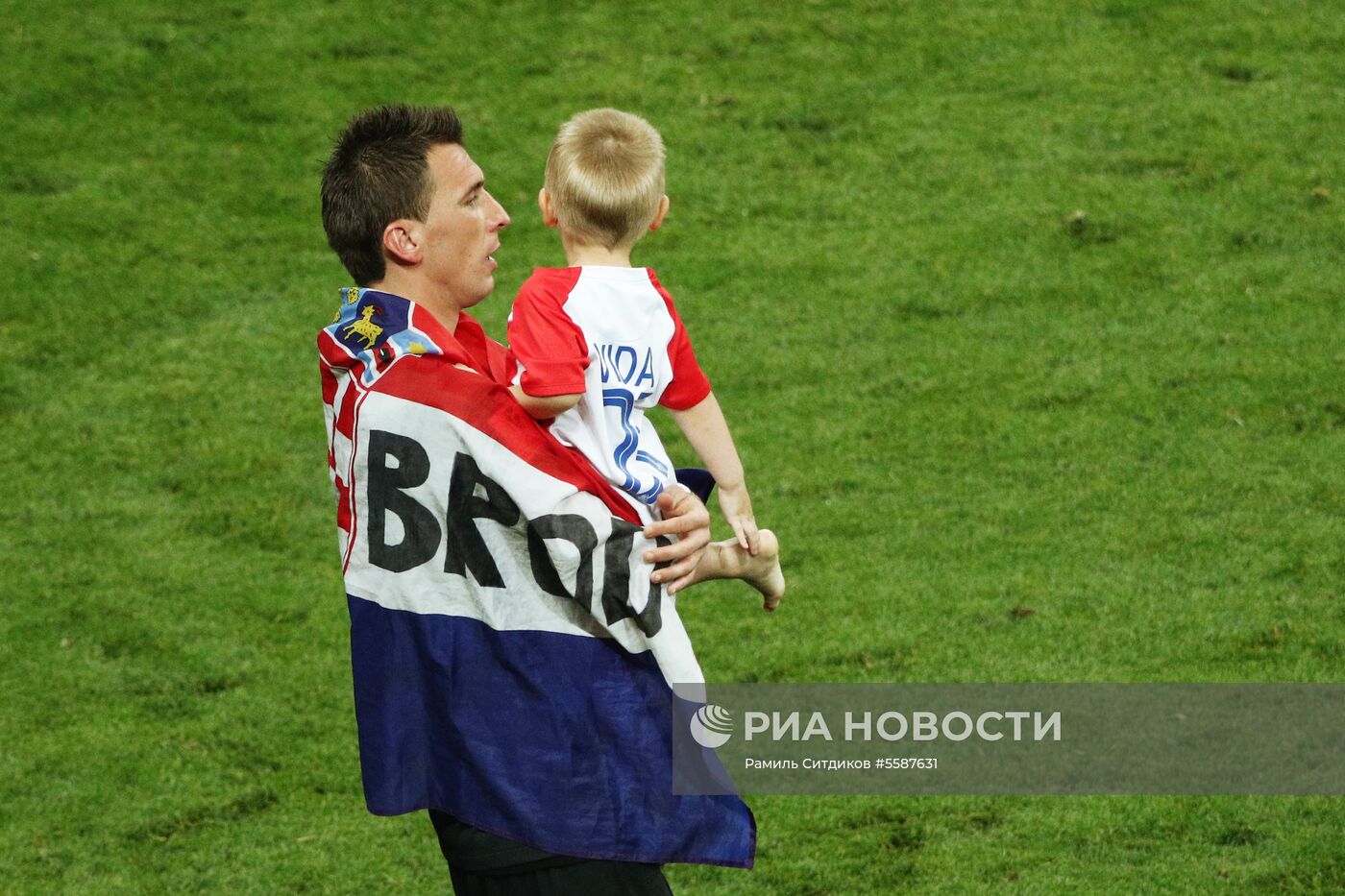 Футбол. ЧМ-2018. Матч Хорватия - Англия